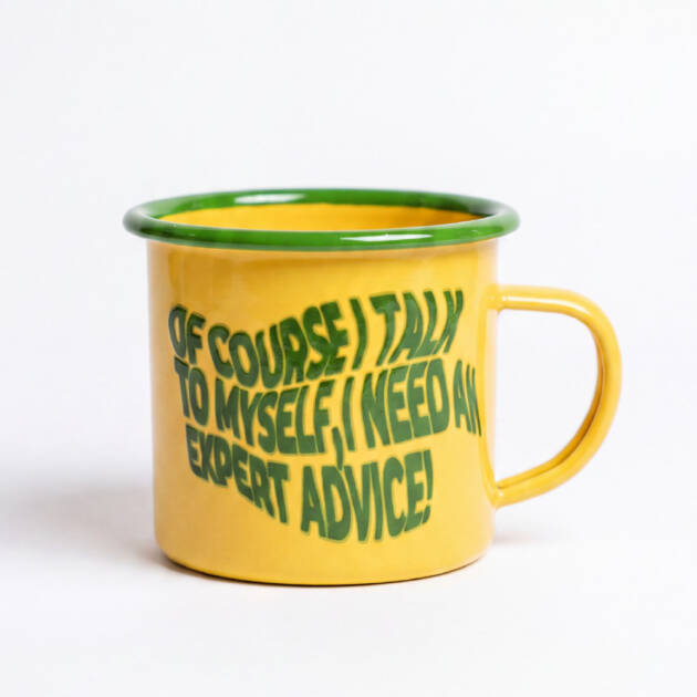 Lazy pal cup green/yellow